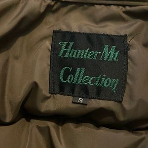 Puffy jacket, small, brown, sleeveless